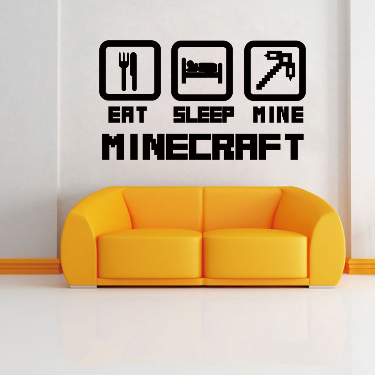 Minecraft Wall Sticker