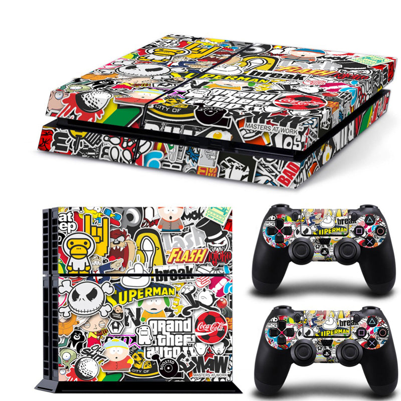 Artistic Graffiti PS4 Skin Sticker