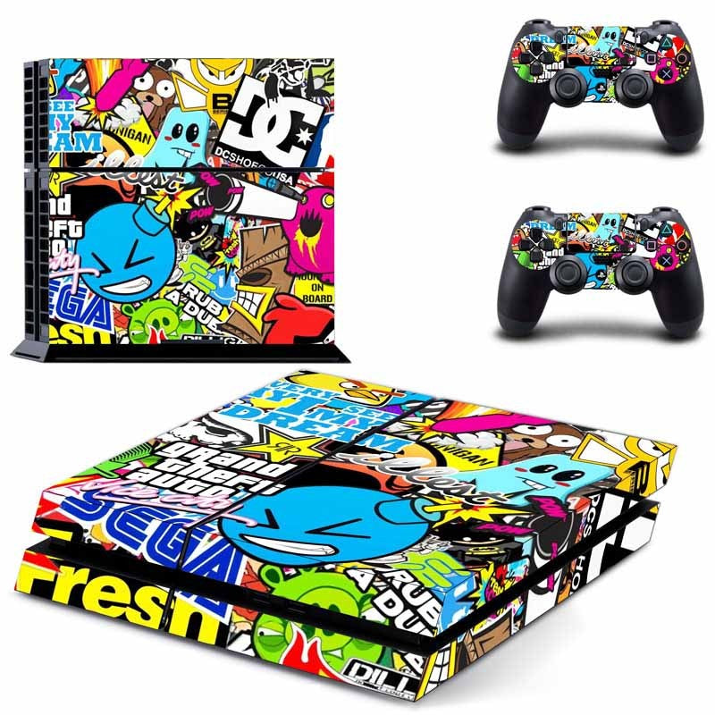 Artistic Graffiti PS4 Skin Sticker