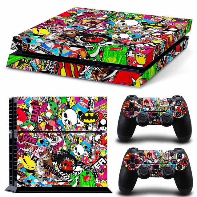 Artistic Graffiti PS4 Skin Sticker