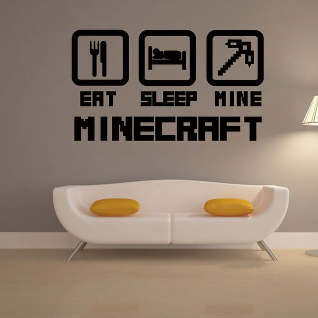 Minecraft Wall Sticker